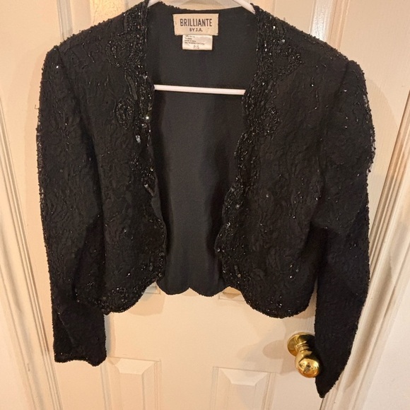 American Vintage Black Sequin Blazer - Picture 10 of 11